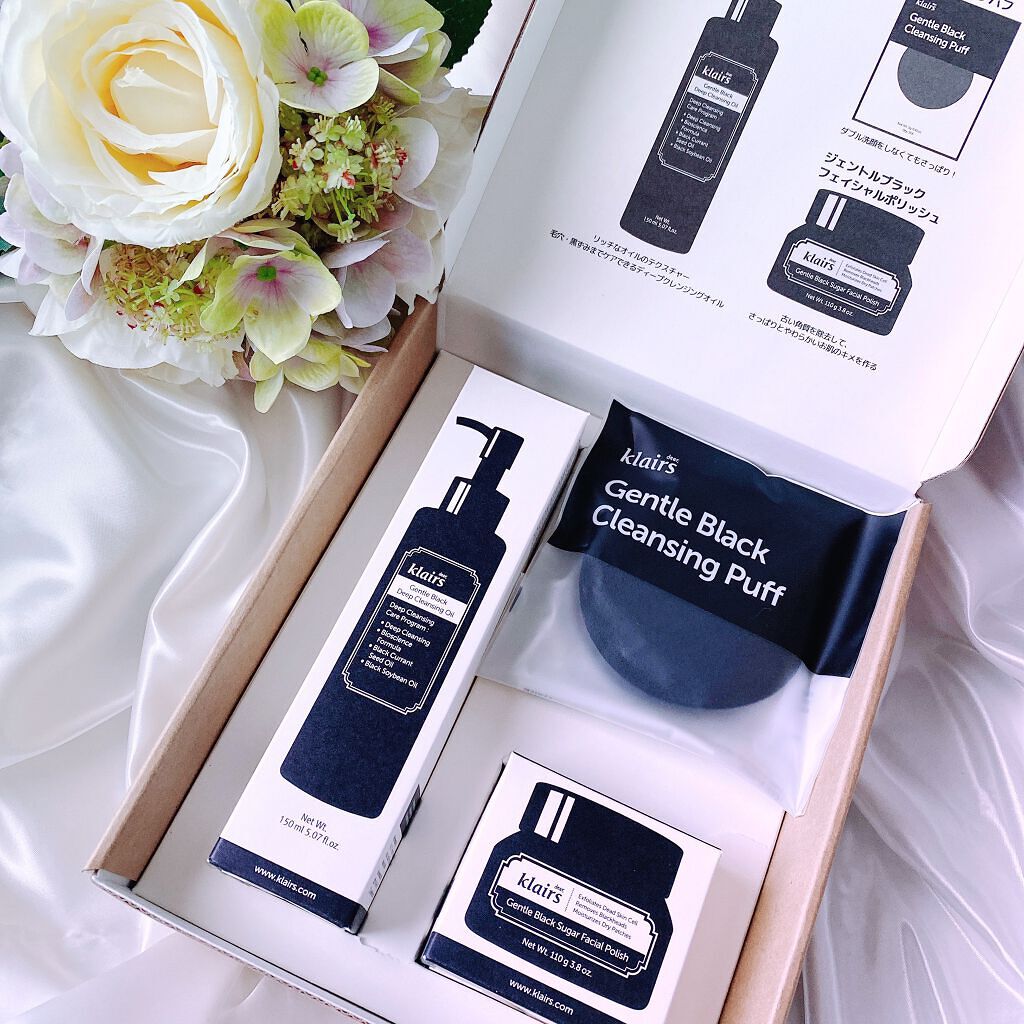 ジェントルブラックディープクレンジングオイル(150ml)/Klairs/オイルクレンジングを使ったクチコミ(1枚目)