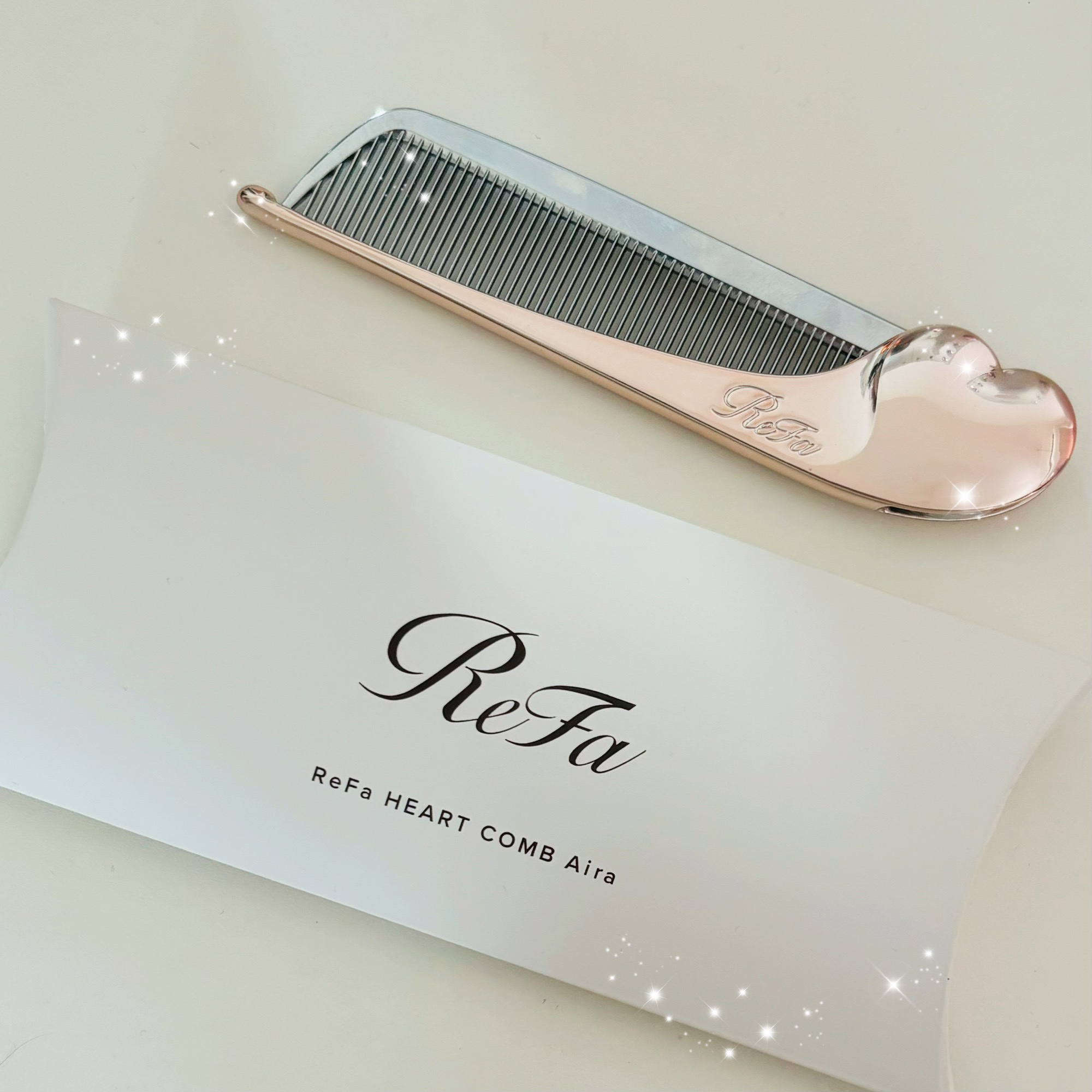 ReFa HEART COMB Aira/ReFa/ヘアコームを使ったクチコミ（1枚目）