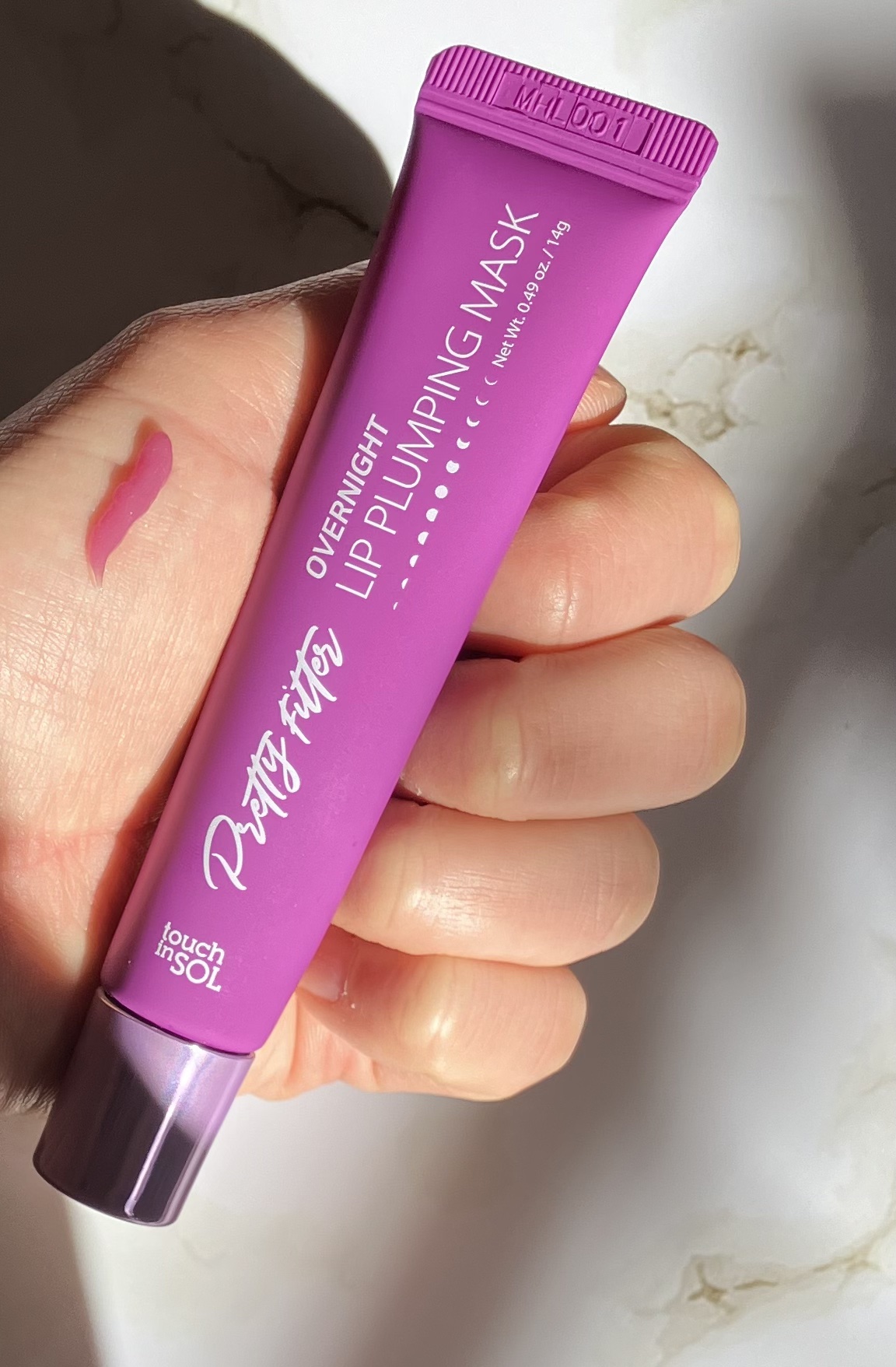 プリティフィルターオーバーナイトリッププランピングマスク/touch in SOL /リップマスクを使ったクチコミ（3枚目）
