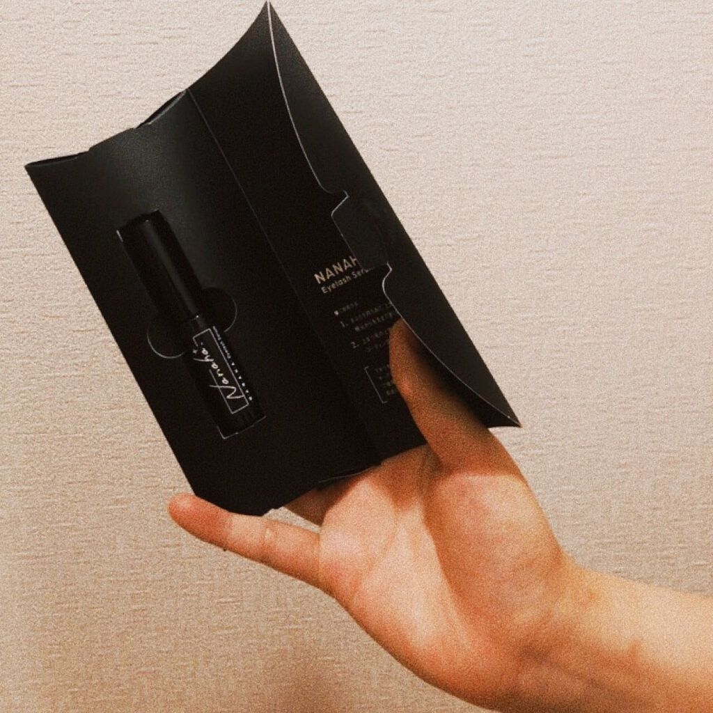 ナナハプラス アイラッシュセラム/ナナハ/まつげ美容液を使ったクチコミ（2枚目）