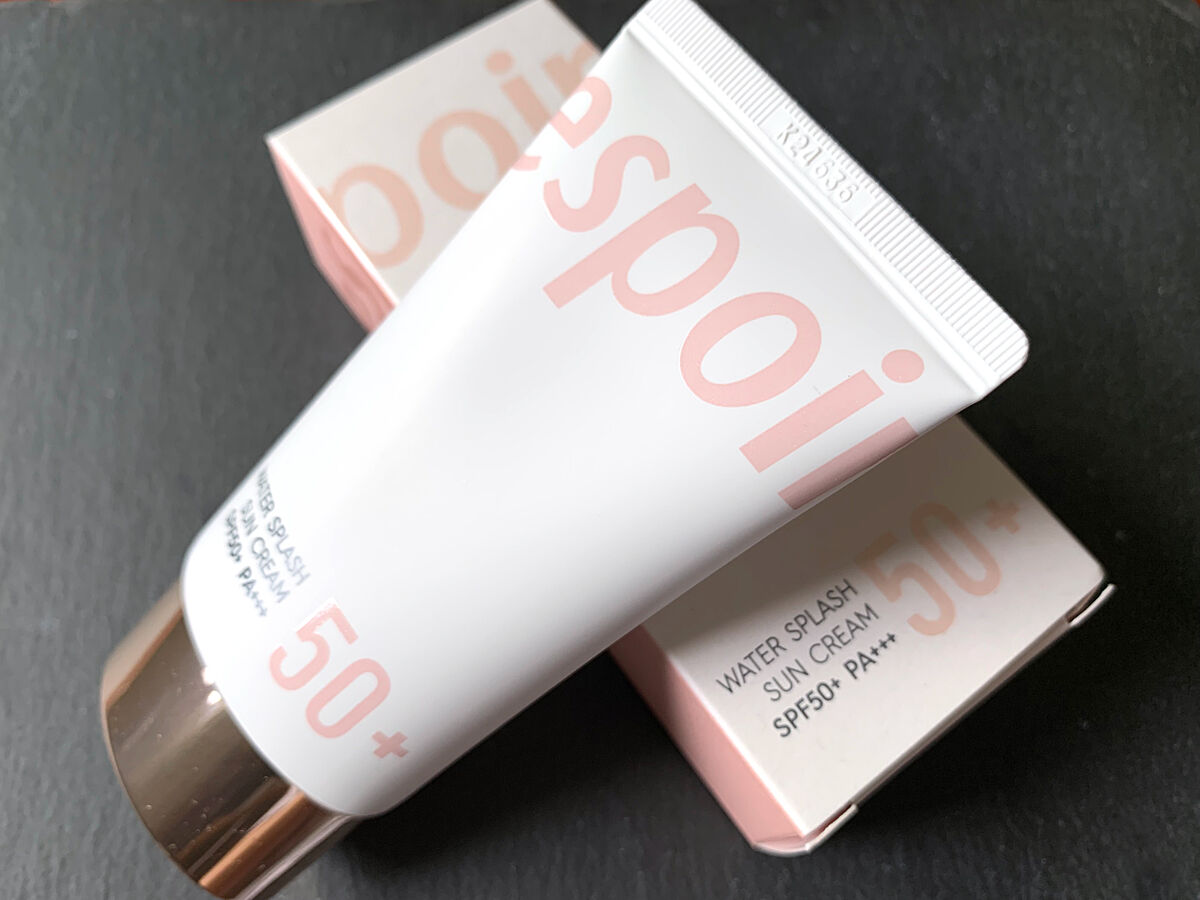 ウォータースプラッシュサンクリーム/espoir/日焼け止め・UVケアを使ったクチコミ（2枚目）