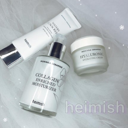 モリンガ セラミド コラーゲン エンリッチド モイスチャライザー/heimish/乳液を使ったクチコミ(1枚目)