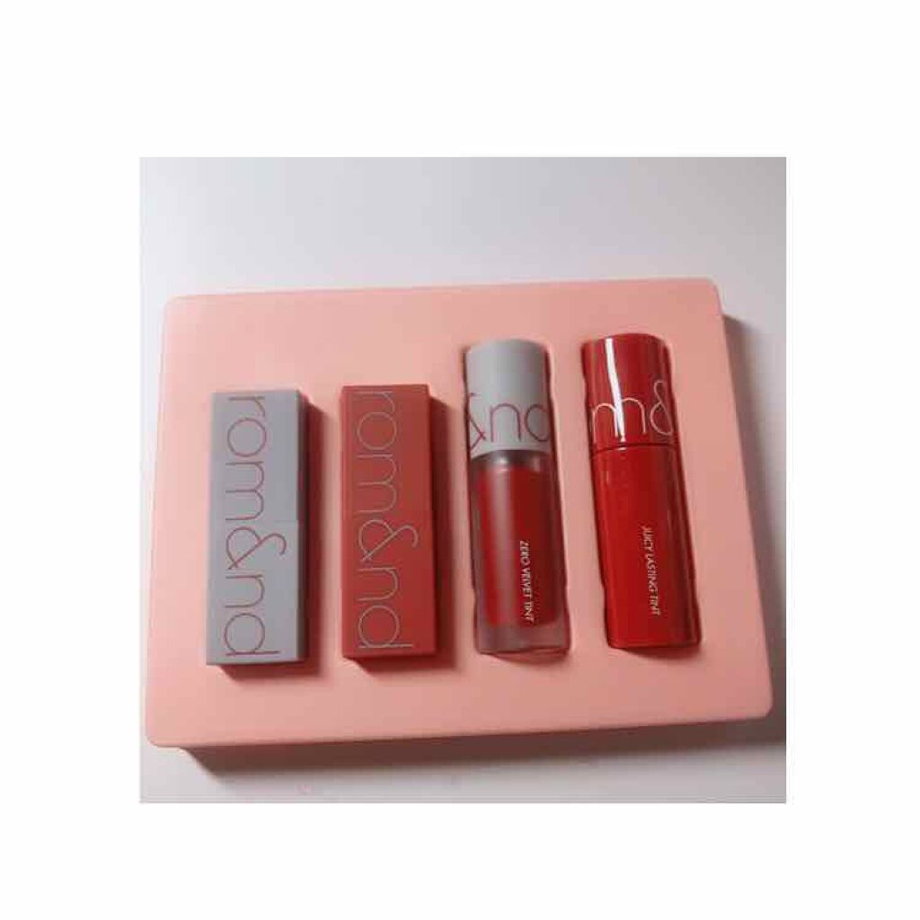 ベストオンマイリップスエディション/rom&nd/口紅を使ったクチコミ（3枚目）