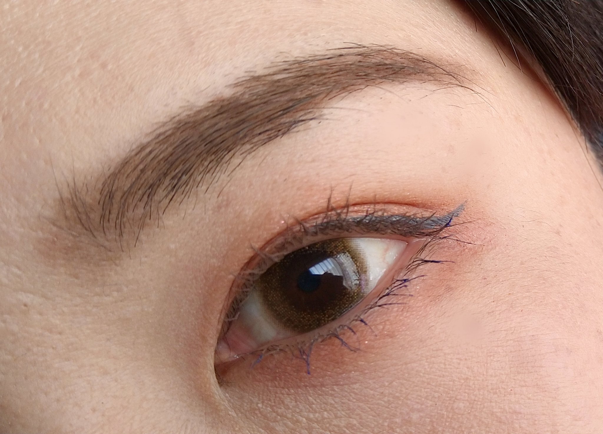 グリッター ライナー サファイアグリッター/＆be/リキッドアイライナーを使ったクチコミ（3枚目）