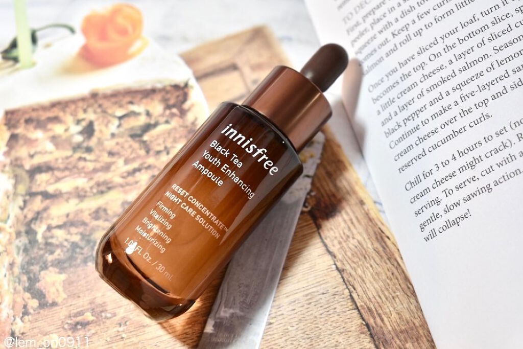 ブラックティー ユース セラム/innisfree/美容液を使ったクチコミ(6枚目)