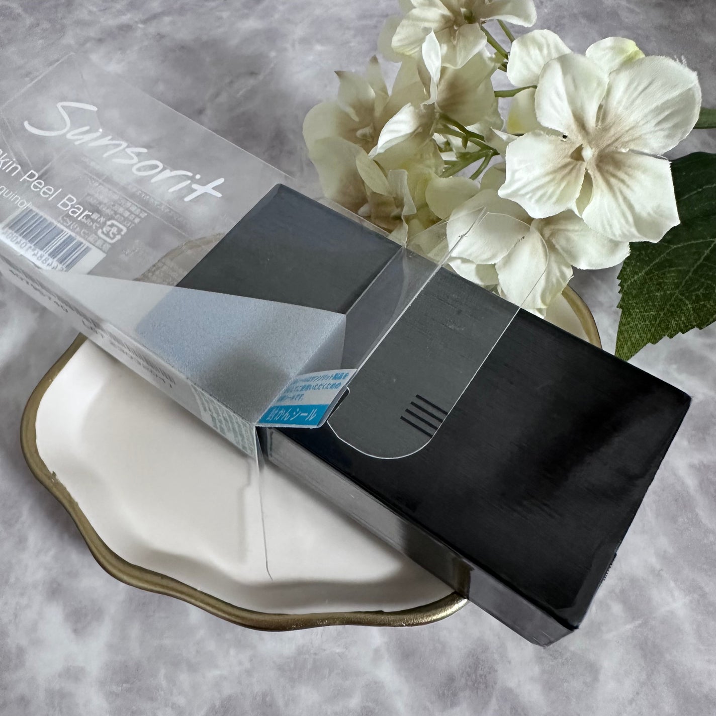 スキンピールバー ハイドロキノール/サンソリット/洗顔石鹸を使ったクチコミ(2枚目)