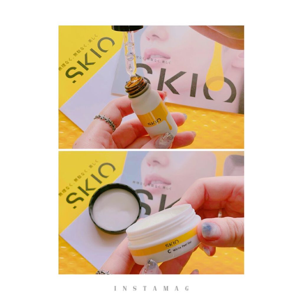 VC ホワイトピールセラム/SKIO/ブースター・導入液を使ったクチコミ(3枚目)