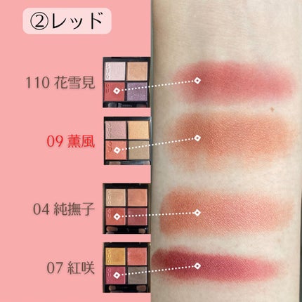 シグニチャー カラー アイズ/SUQQU/アイシャドウパレットを使ったクチコミ(5枚目)