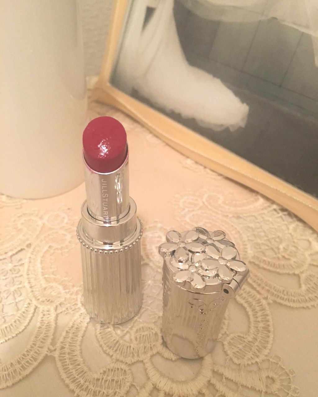 ジルスチュアート リップブロッサム ベルベット/JILL STUART/口紅を使ったクチコミ(1枚目)