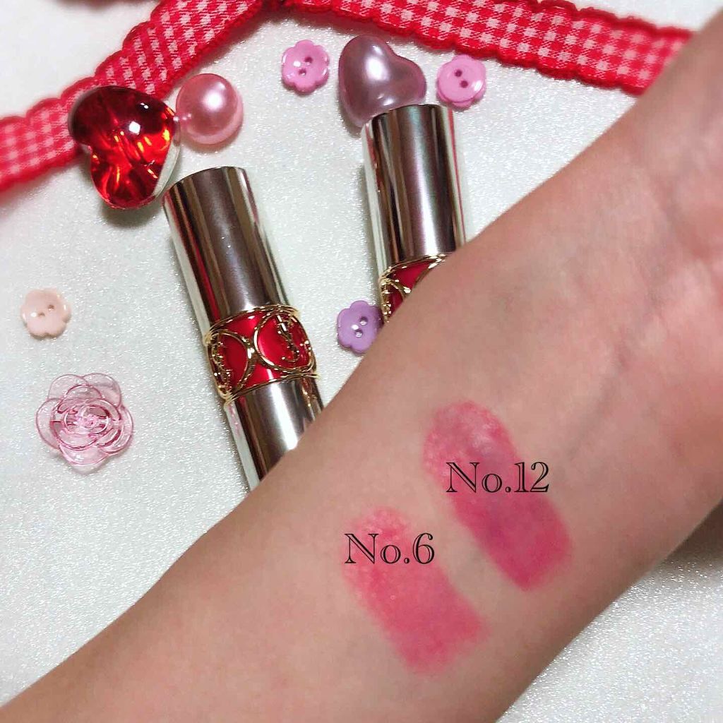 ヴォリュプテ ティントインバーム/YVES SAINT LAURENT BEAUTE/口紅を使ったクチコミ(2枚目)