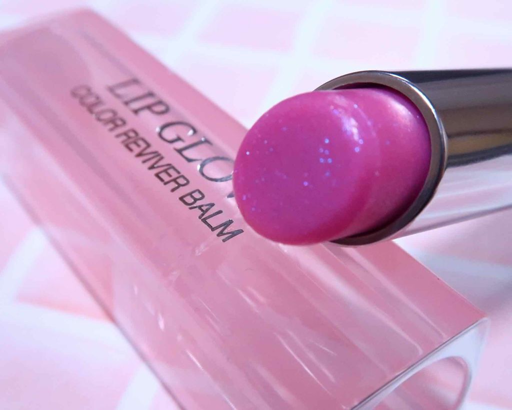 【旧】ディオール アディクト リップ グロウ 009 ホロ パープル/Dior/リップケアを使ったクチコミ（1枚目）