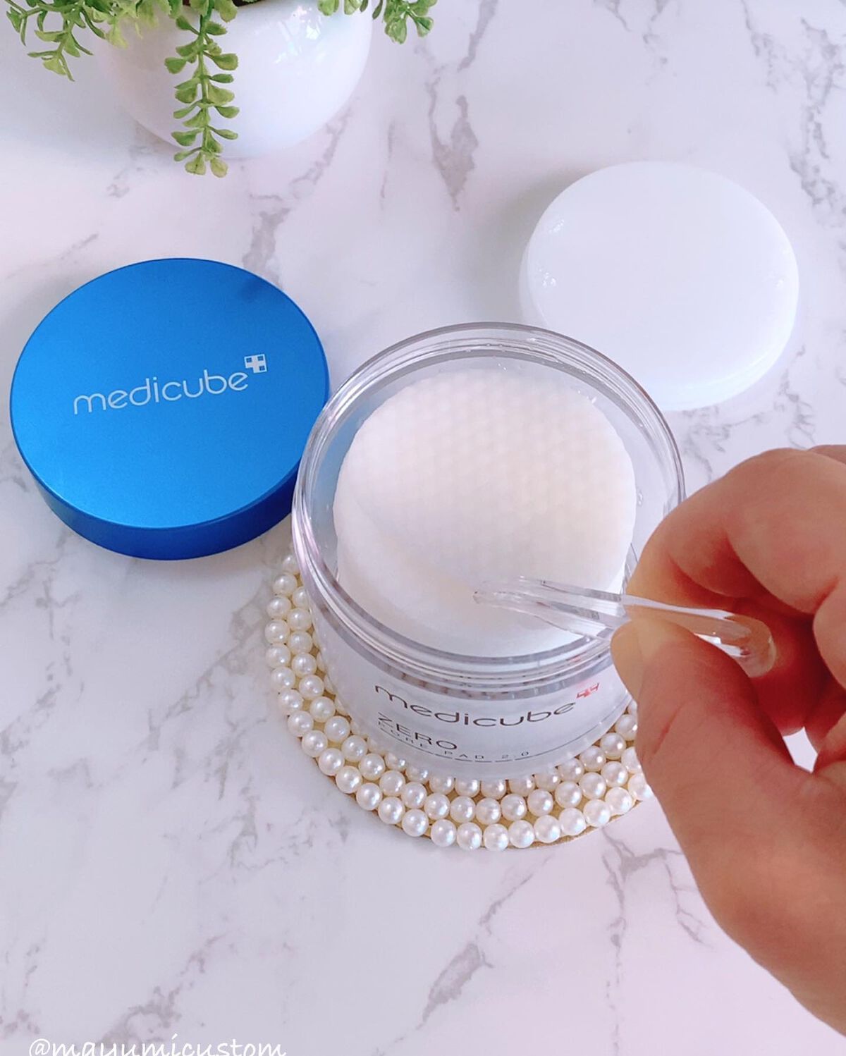 ゼロ毛穴パッド 2.0/MEDICUBE/トナーパッドを使ったクチコミ（3枚目）