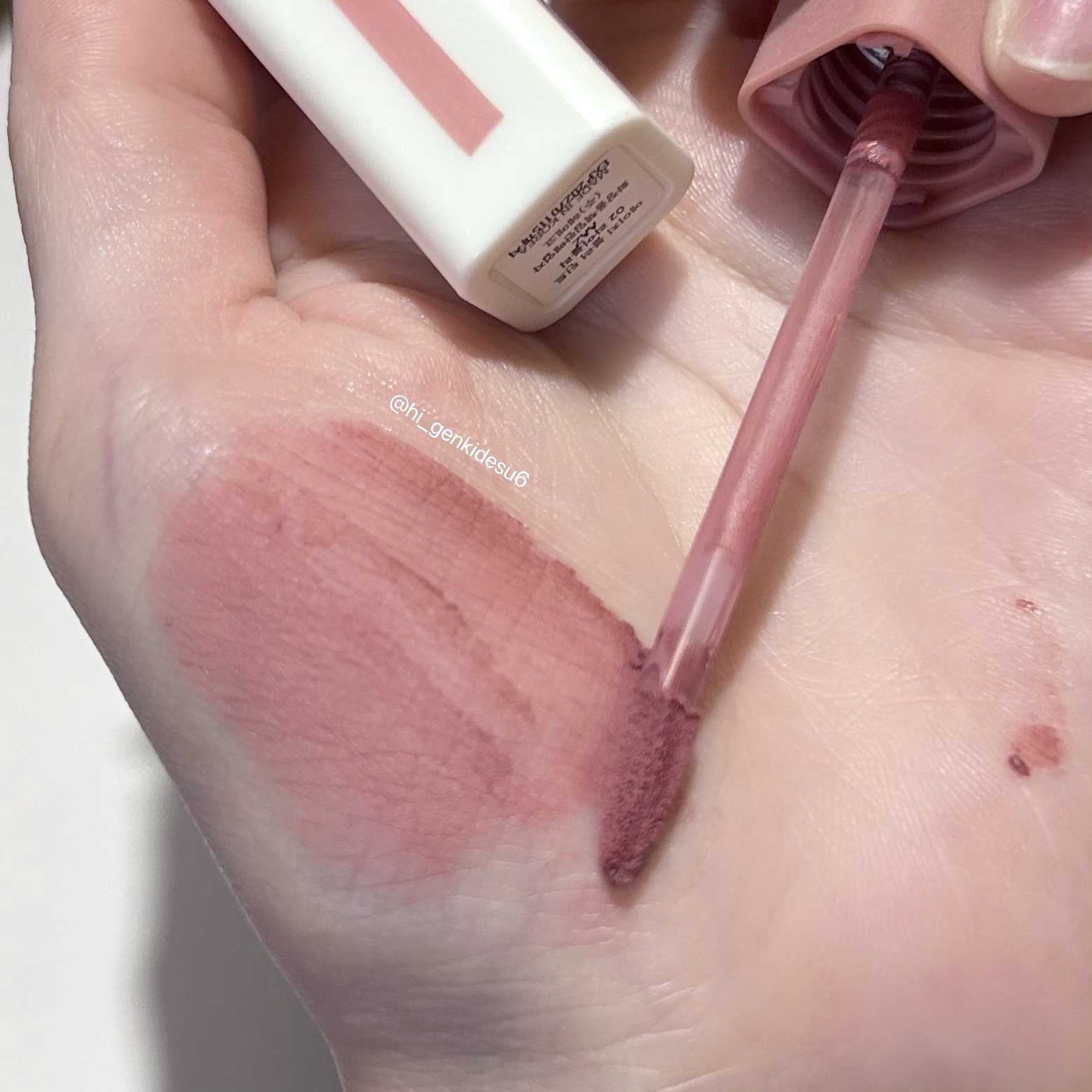 ブラーティント/A.chi/リップティントを使ったクチコミ（3枚目）