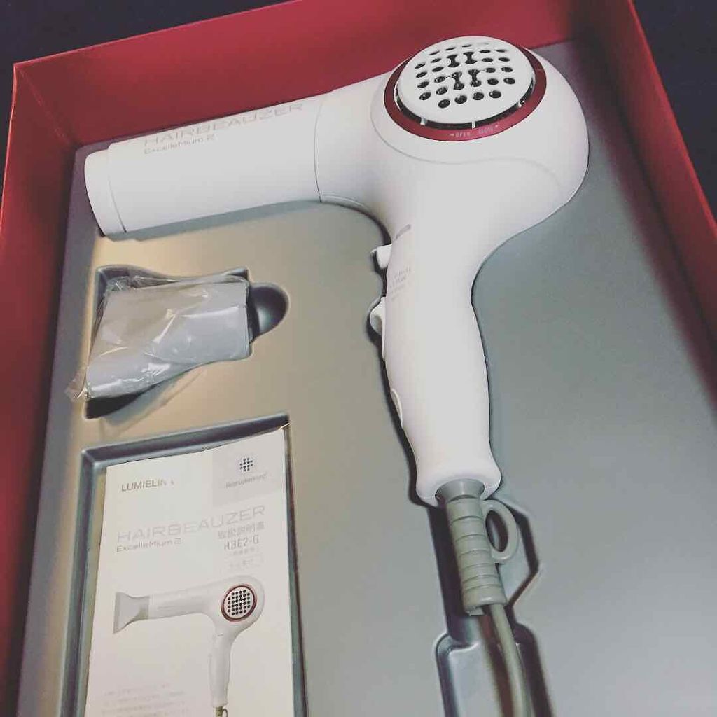 ヘアービューザーエクセレミアム2 HBE2-G/LUMIELINA/ドライヤーを使ったクチコミ(1枚目)