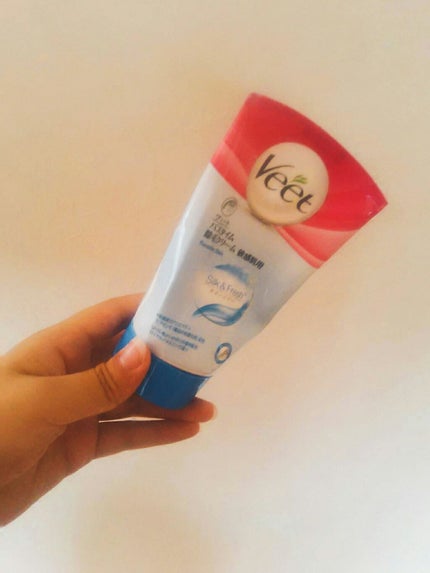 除毛クリーム(敏感肌用)/Veet/除毛クリームを使ったクチコミ(1枚目)