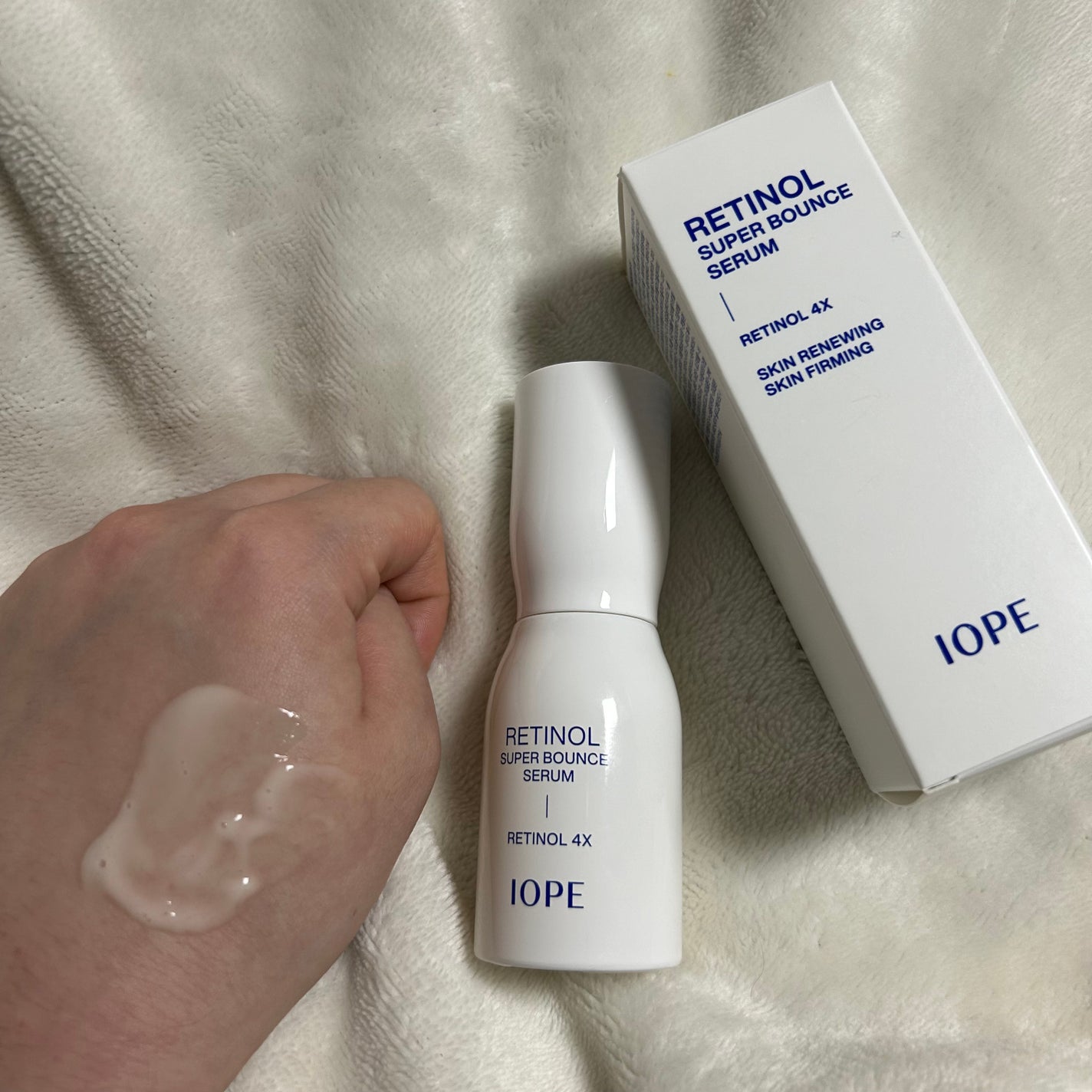レチノール スーパーバウンス セラム/IOPE/美容液を使ったクチコミ(3枚目)