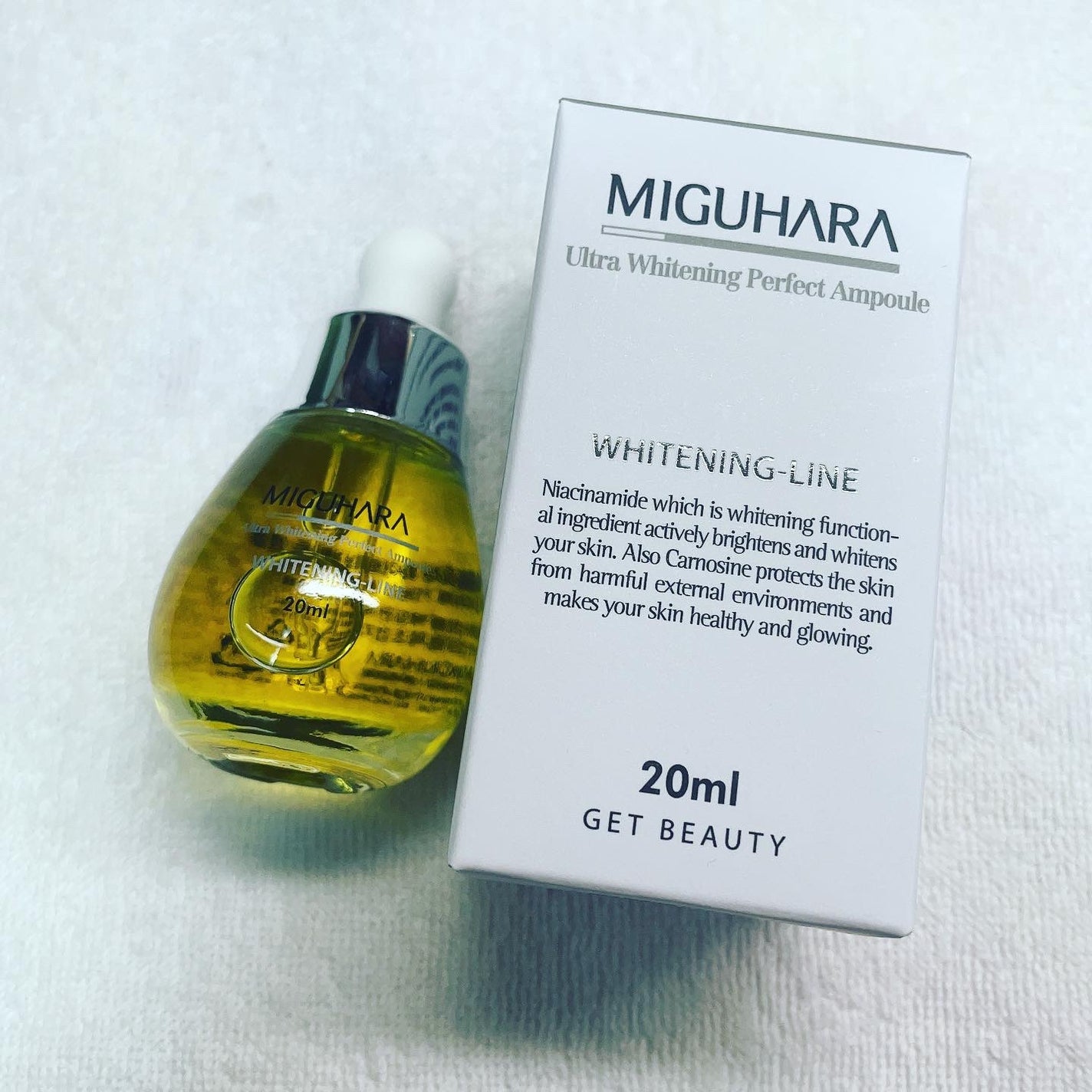 Ultra Whitening Perfect Ampoule/MIGUHARA/美容液を使ったクチコミ(1枚目)