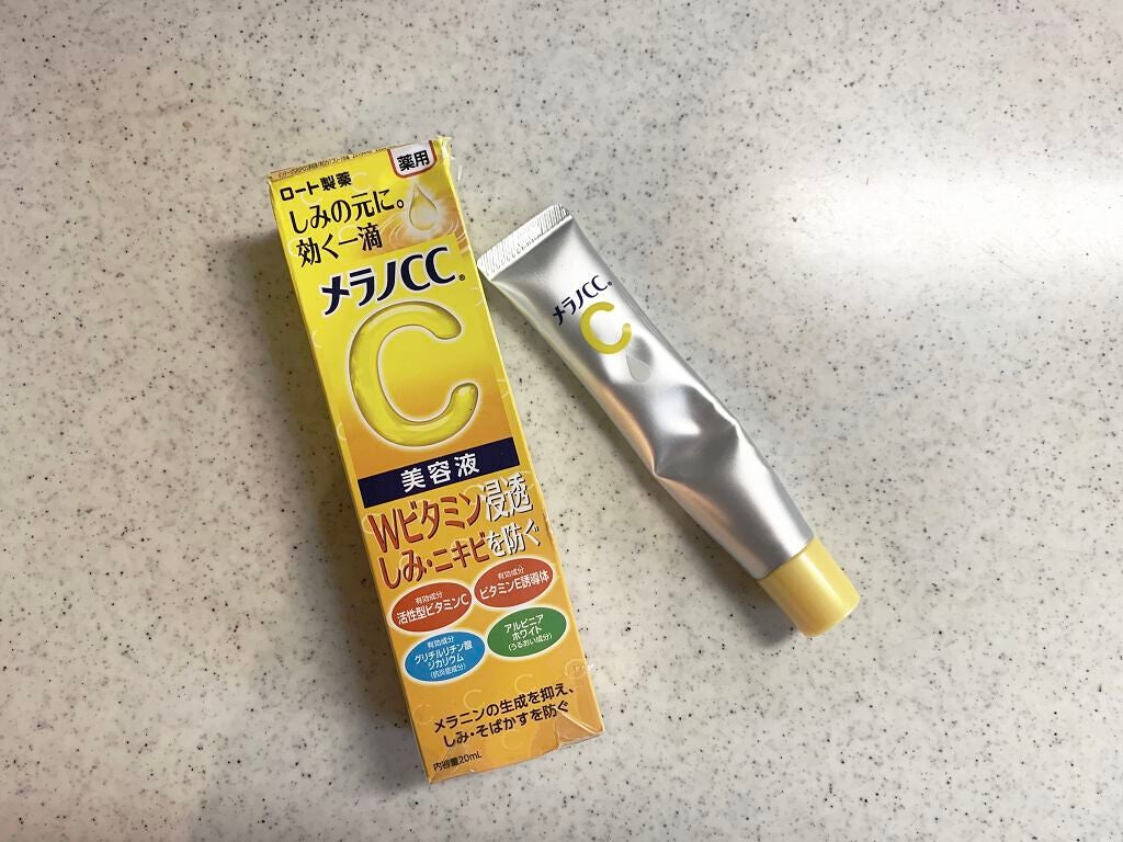 薬用しみ集中対策 プレミアム美容液/メラノCC/美容液を使ったクチコミ(1枚目)