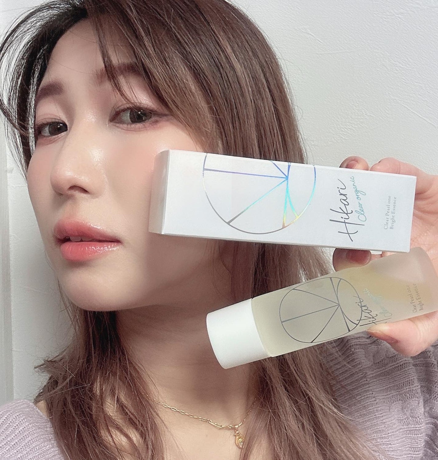 クリアパールワン ブライトエッセンス/HIKARI CLEAR オーガニック/美容液を使ったクチコミ(4枚目)