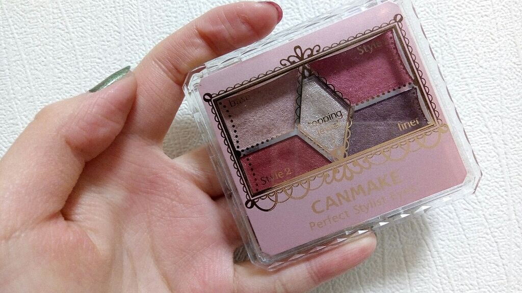 【旧品】パーフェクトスタイリストアイズ/キャンメイク/アイシャドウパレットを使ったクチコミ(1枚目)