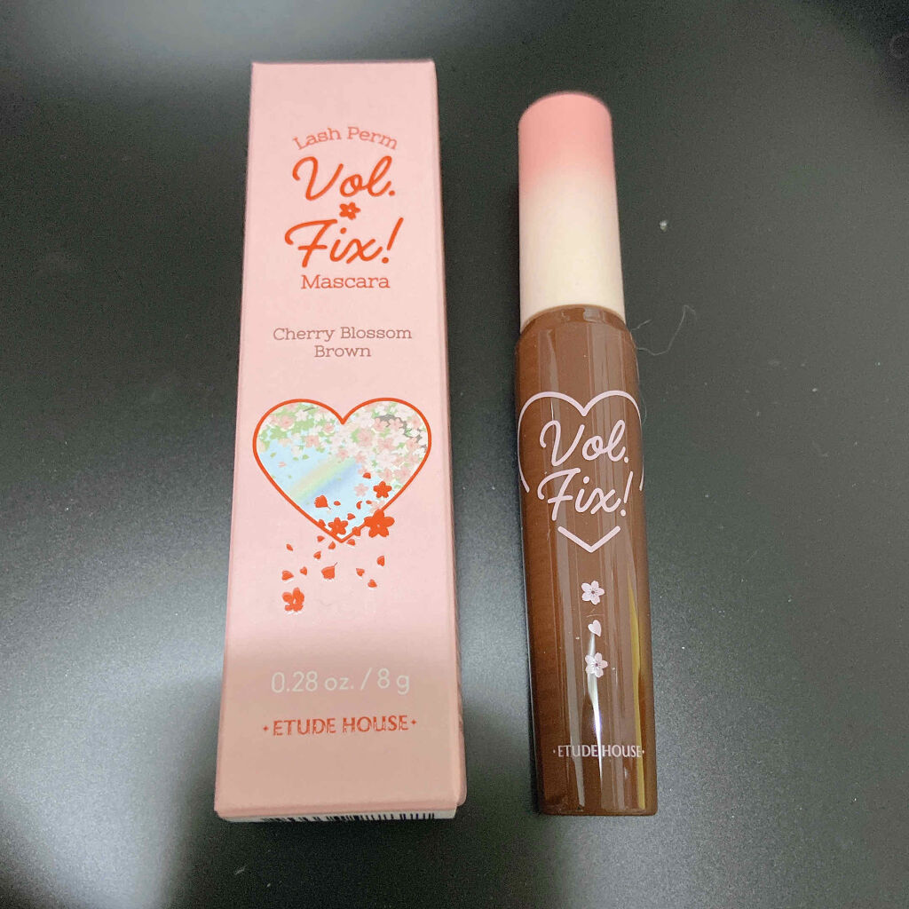 ハート ラッシュパーム ボリュームフィックスマスカラ/ETUDE/マスカラを使ったクチコミ（1枚目）