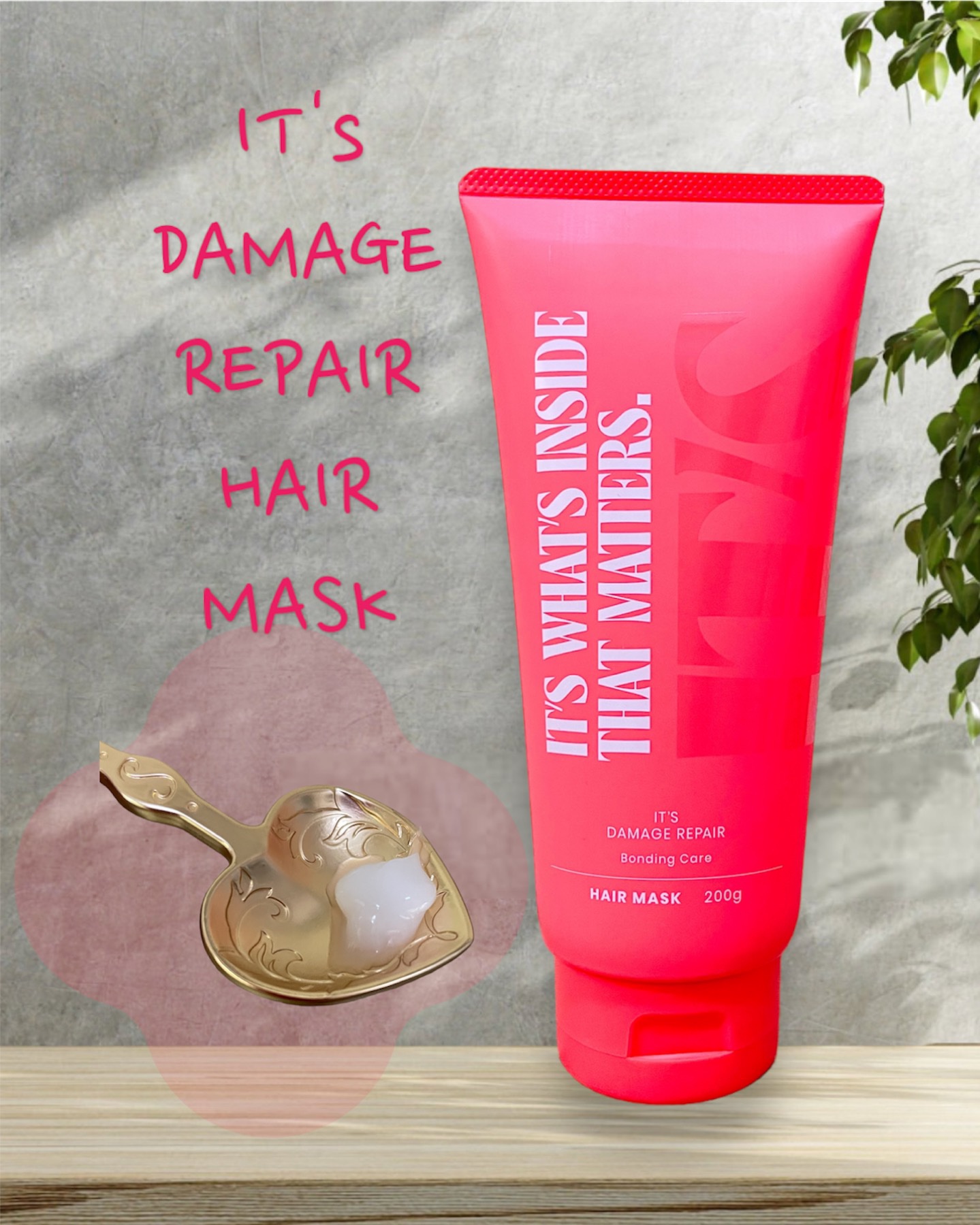 ダメージリペア ボンディングケア シャンプー/トリートメント/IT’S WHAT’S INSIDE THAT MATTERS./市販シャンプーを使ったクチコミ（3枚目）