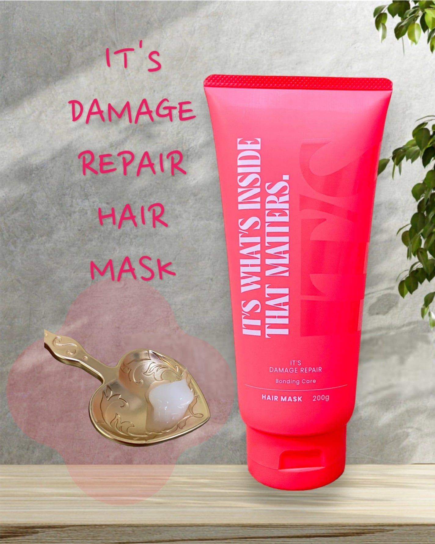 ダメージリペア ボンディングケア シャンプー/トリートメント/IT’S WHAT’S INSIDE THAT MATTERS./市販シャンプーを使ったクチコミ(3枚目)