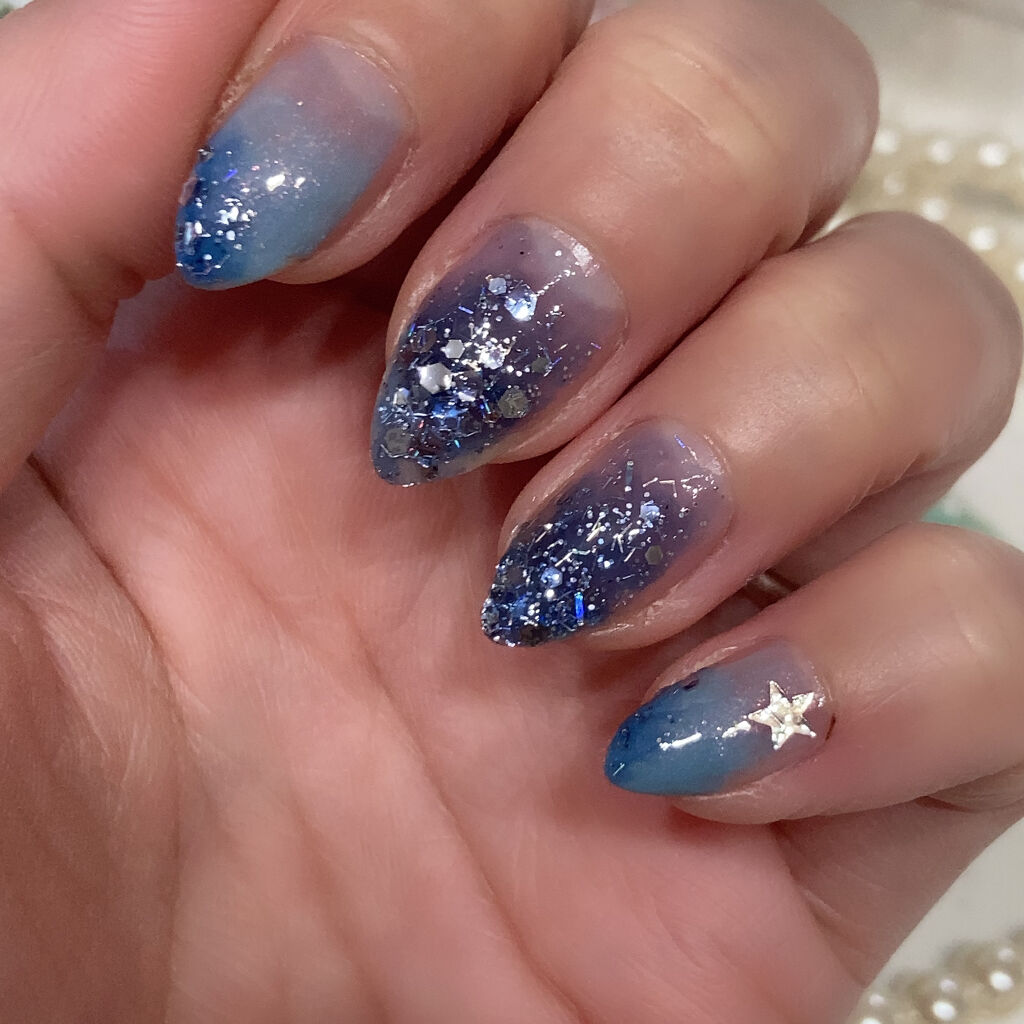 ITGグリッターネイル/DAISO/マニキュアを使ったクチコミ（3枚目）