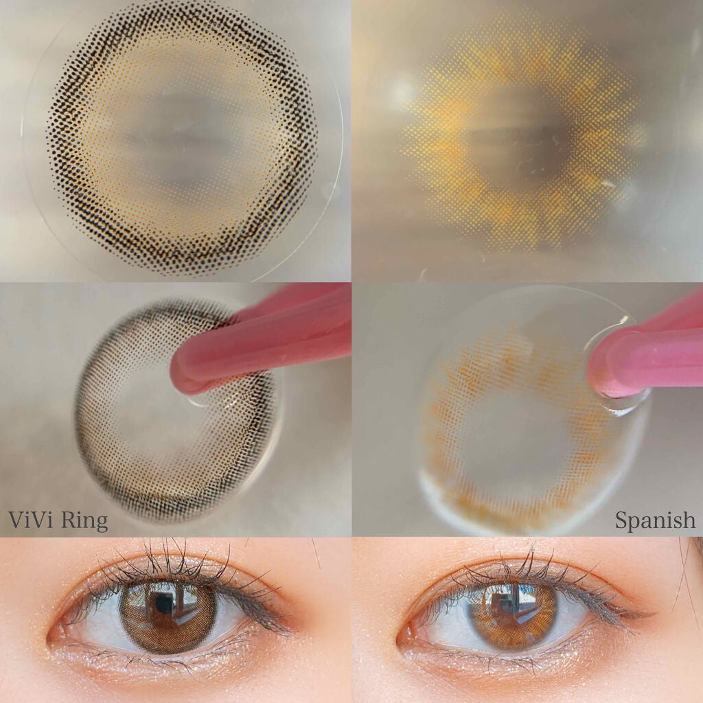 Spanish (スパニッシュ)/OLENS/カラーコンタクトレンズを使ったクチコミ(4枚目)