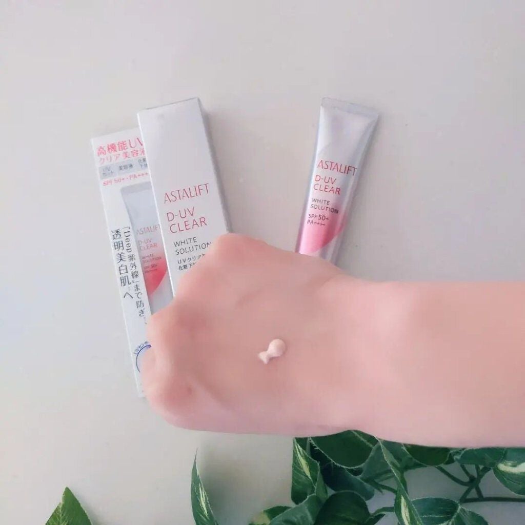 D-UVクリア ホワイトソリューション/アスタリフト/日焼け止めクリームを使ったクチコミ(3枚目)