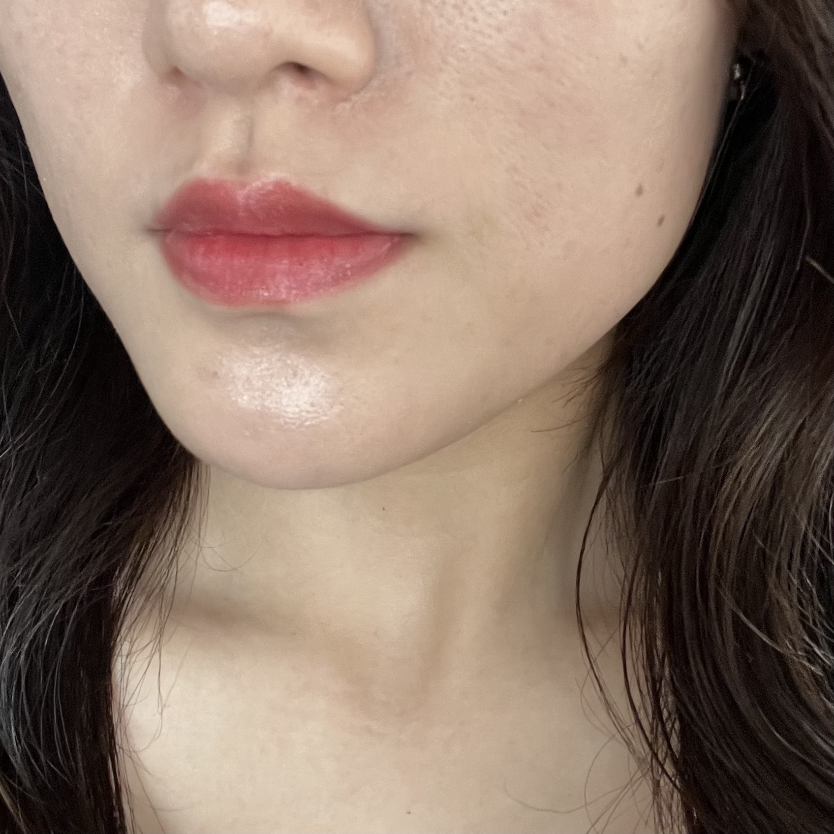 シャネル ルージュ ココ ボーム 920 イン ラブ/CHANEL/口紅を使ったクチコミ（3枚目）