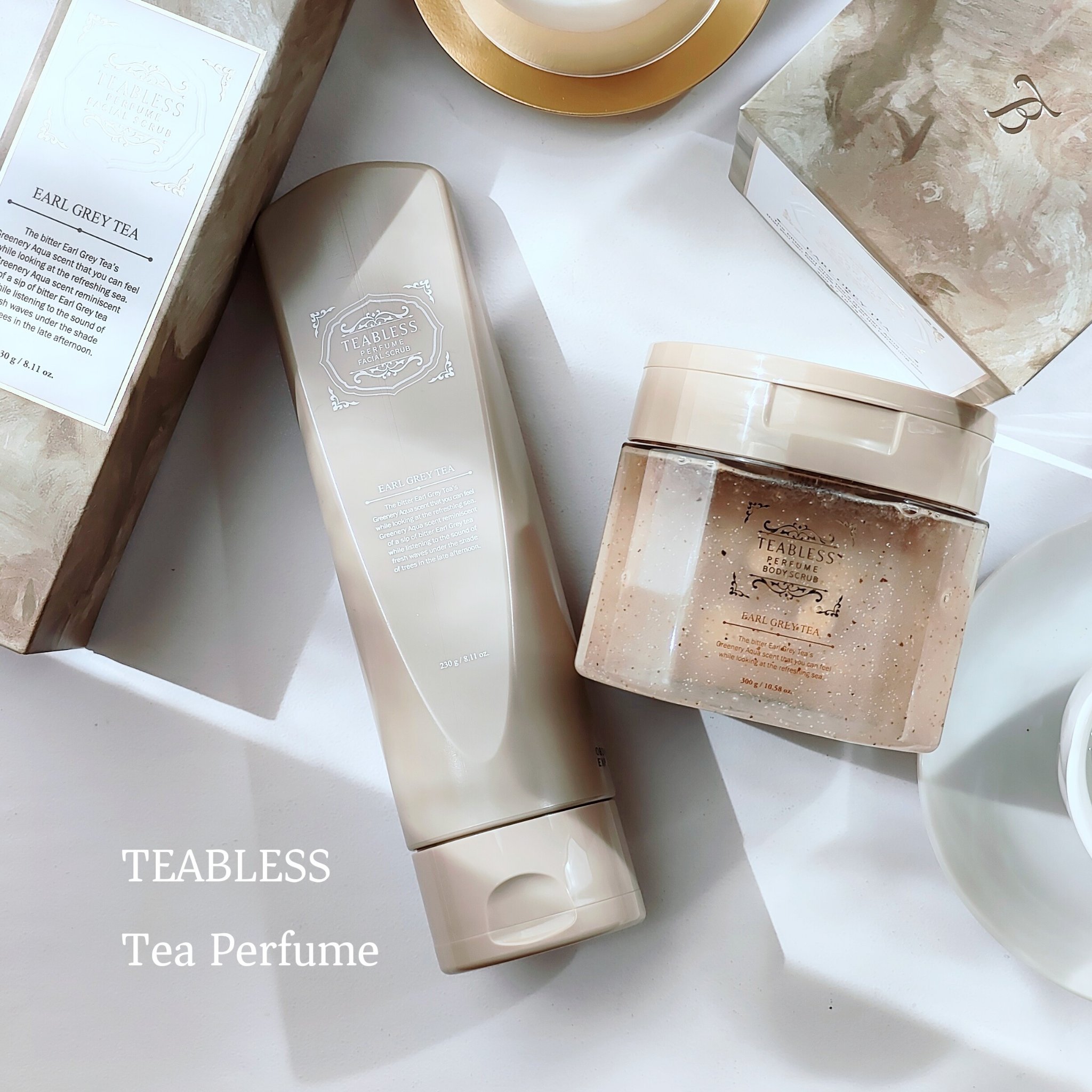 アールグレイティージャム フェイシャルピーリングスクラブ/TEABLESS/スクラブ・ゴマージュを使ったクチコミ（1枚目）