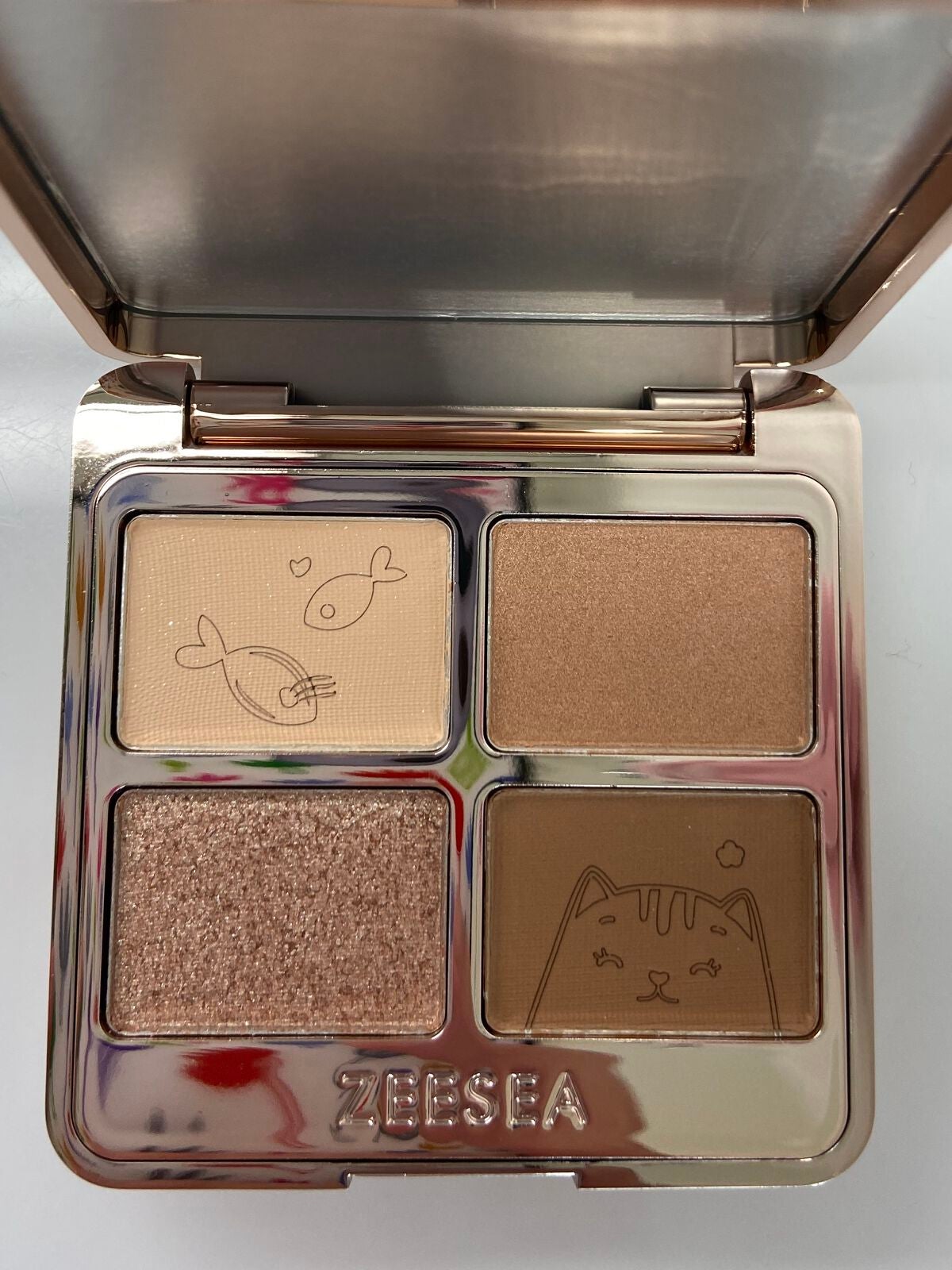 アニマルアイシャドウ(4シェード)/ZEESEA/アイシャドウパレットを使ったクチコミ(2枚目)