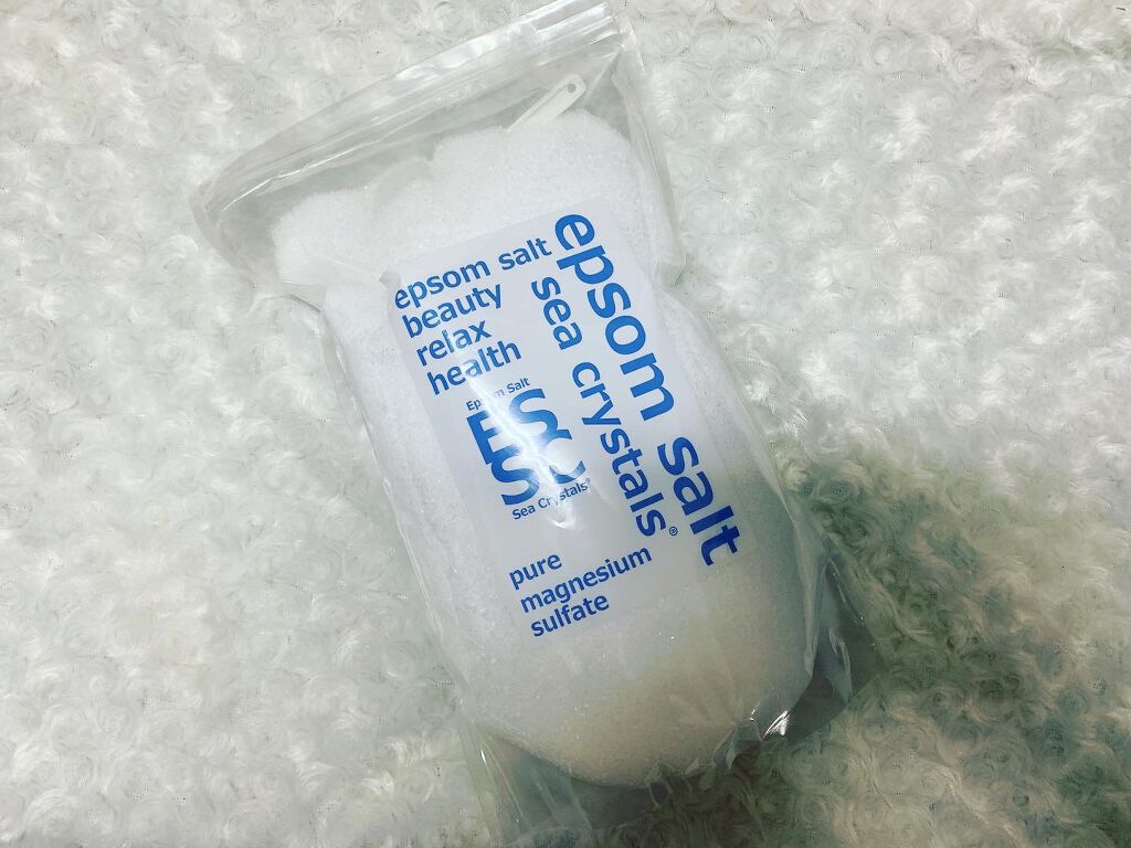 シークリスタルス エプソムソルト オリジナル/sea crystals/無機塩系入浴剤を使ったクチコミ(2枚目)