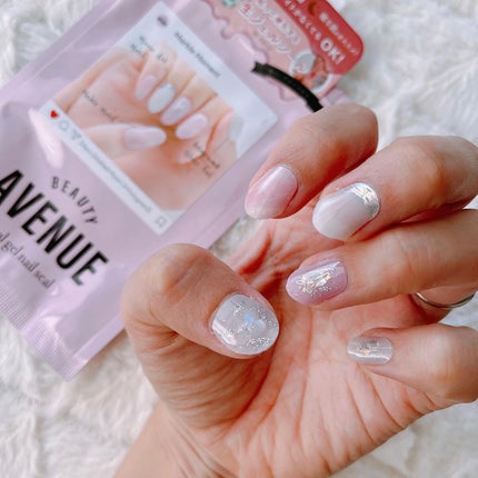 リアルジェルネイルシール/BEAUTY AVENUE/ネイルシールを使ったクチコミ(10枚目)