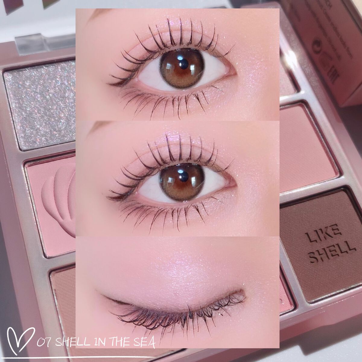 マイフェイブムードアイパレット 9カラー/HOLIKA HOLIKA/アイシャドウパレットを使ったクチコミ（3枚目）