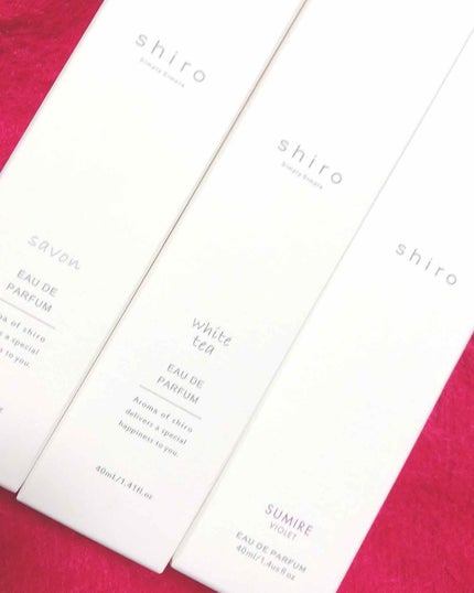 サボン オードパルファン/SHIRO/香水(レディース)を使ったクチコミ(1枚目)