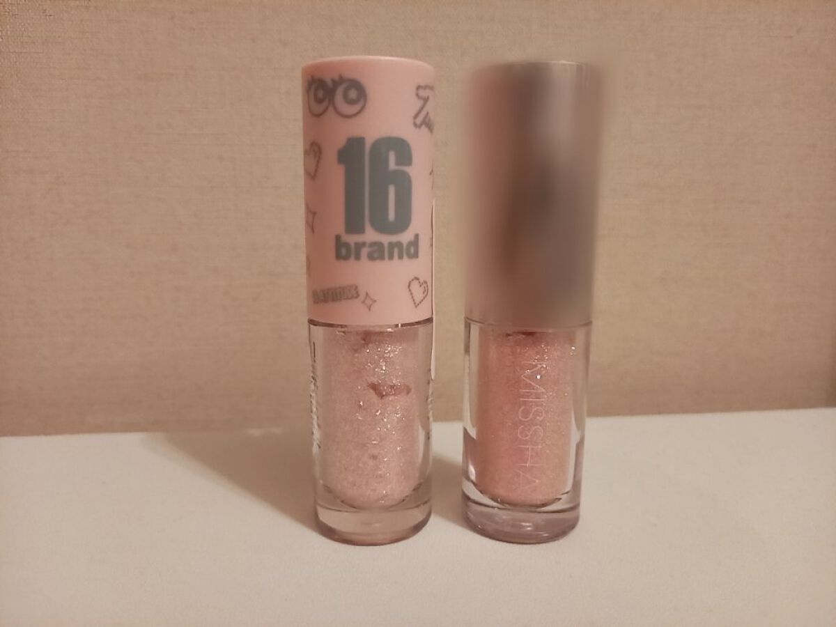 グリッタープリズム リキッド No.3 SPACE ODESSEY TOPPER/MISSHA/グリッターを使ったクチコミ（1枚目）