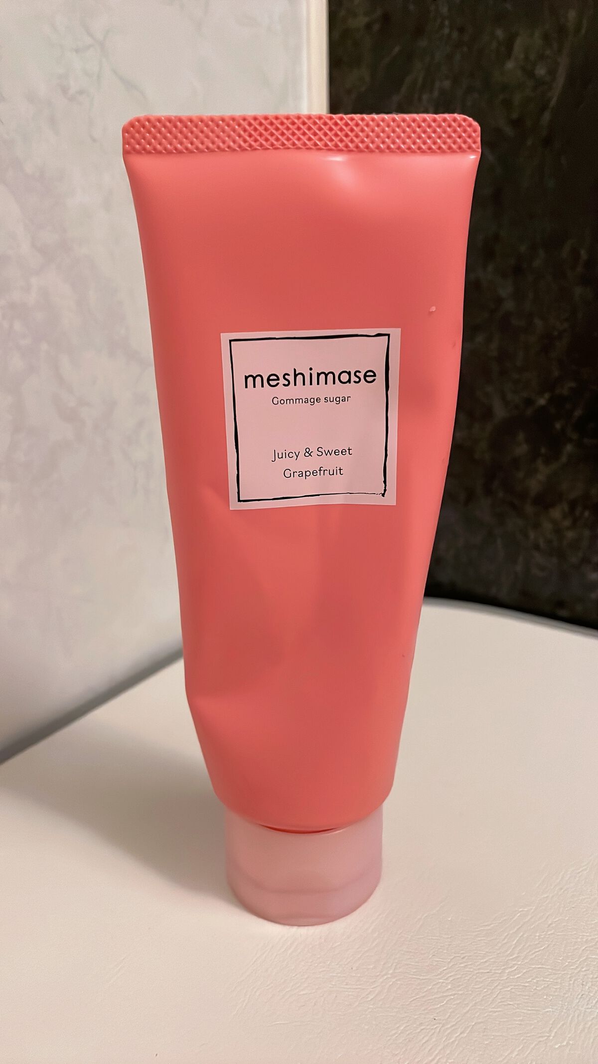 ゴマージュシュガー/meshimase/ボディスクラブを使ったクチコミ（1枚目）