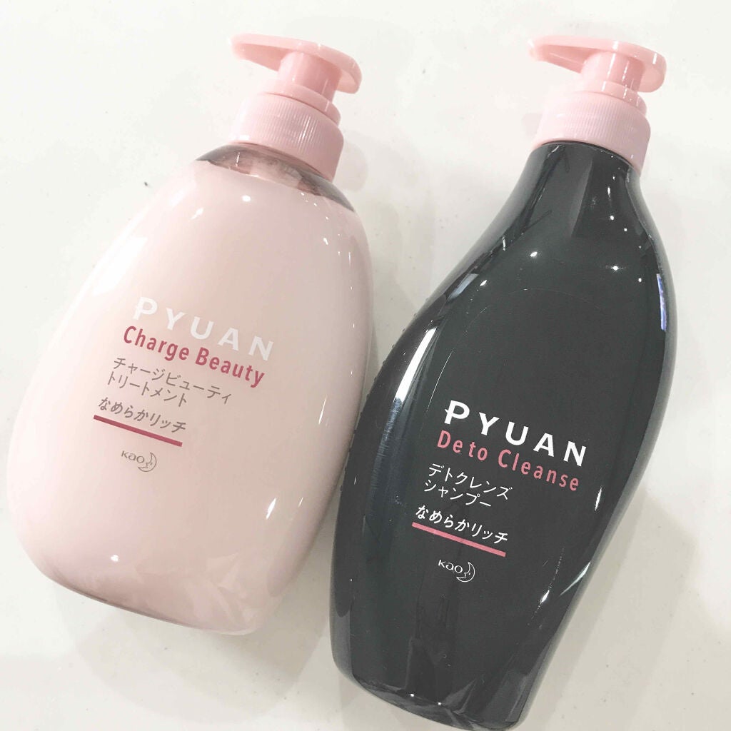 ピュアン デトクレンズシャンプー/チャージビューティトリートメント なめらかリッチ/ピュアン/シャンプー・コンディショナーを使ったクチコミ(1枚目)