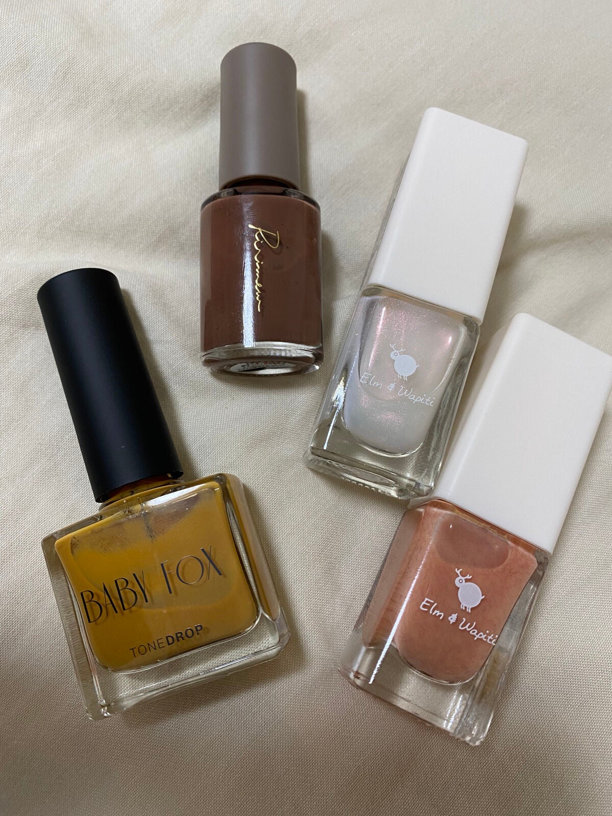 フラッフィーネイル/elm&wapiti/マニキュアを使ったクチコミ(1枚目)