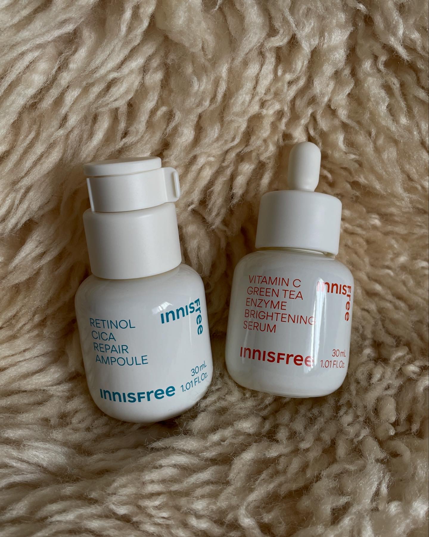 レチノール　シカ　リペア　セラム/innisfree/美容液を使ったクチコミ（3枚目）