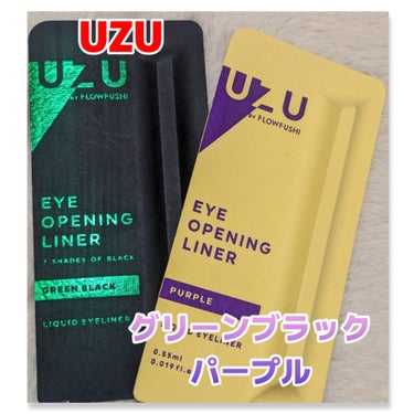 EYE OPENING LINER PURPLE/UZU BY FLOWFUSHI/リキッドアイライナーを使ったクチコミ（1枚目）