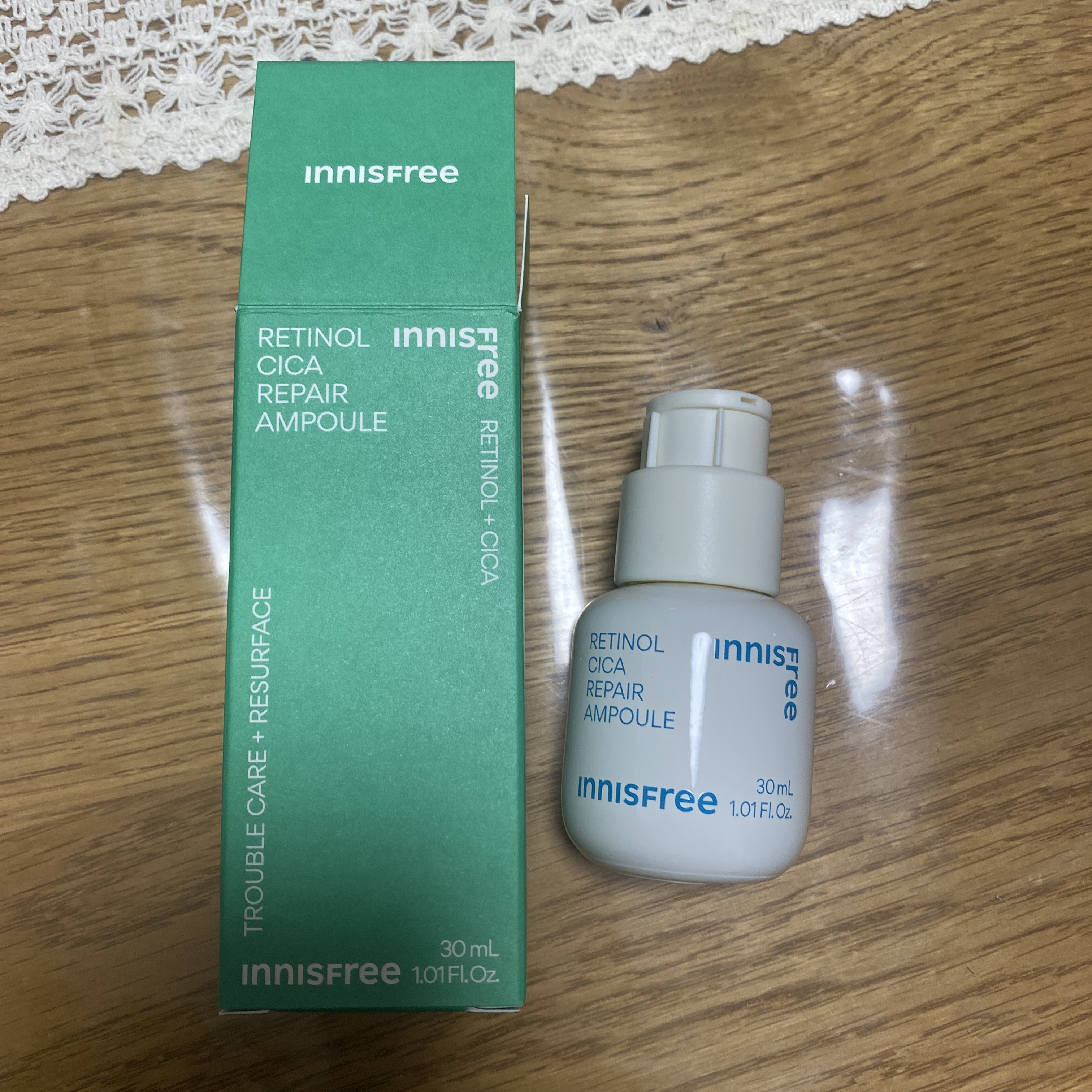 レチノール　シカ　リペア　セラム/innisfree/美容液を使ったクチコミ（1枚目）