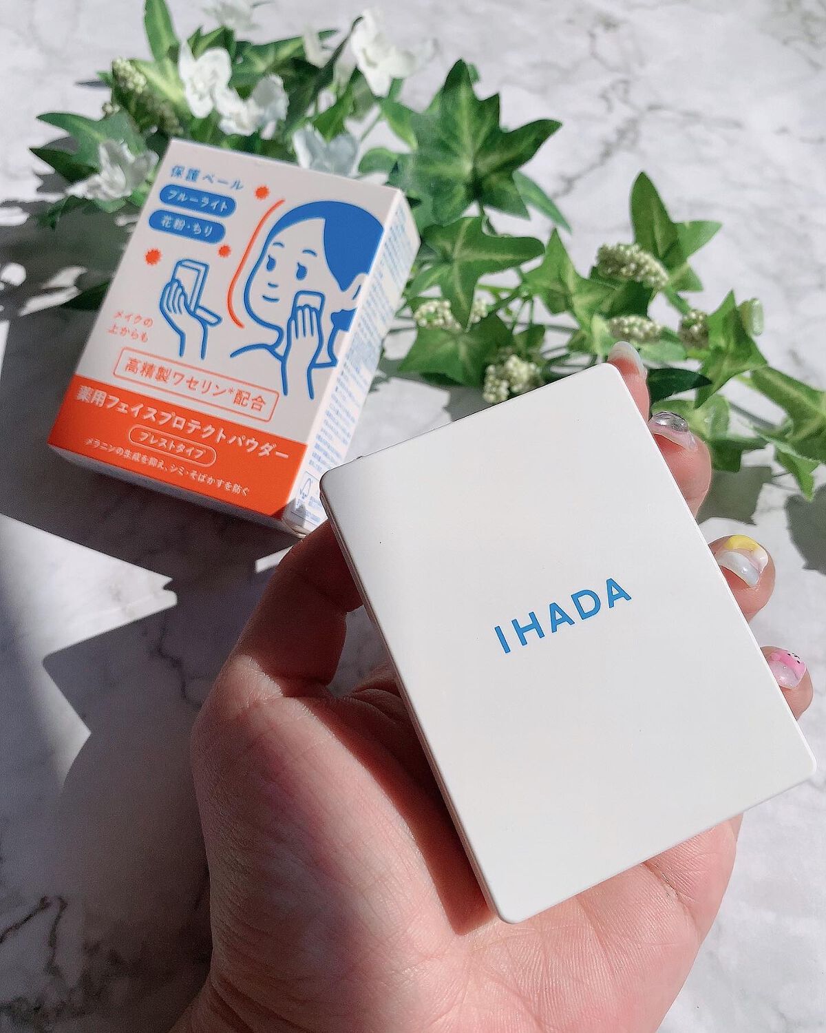 薬用フェイスプロテクトパウダー/IHADA/プレストパウダーを使ったクチコミ(2枚目)