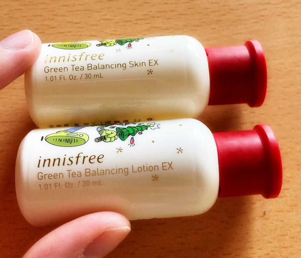 グリーンティー バランシングスキン/innisfree/化粧水を使ったクチコミ（2枚目）