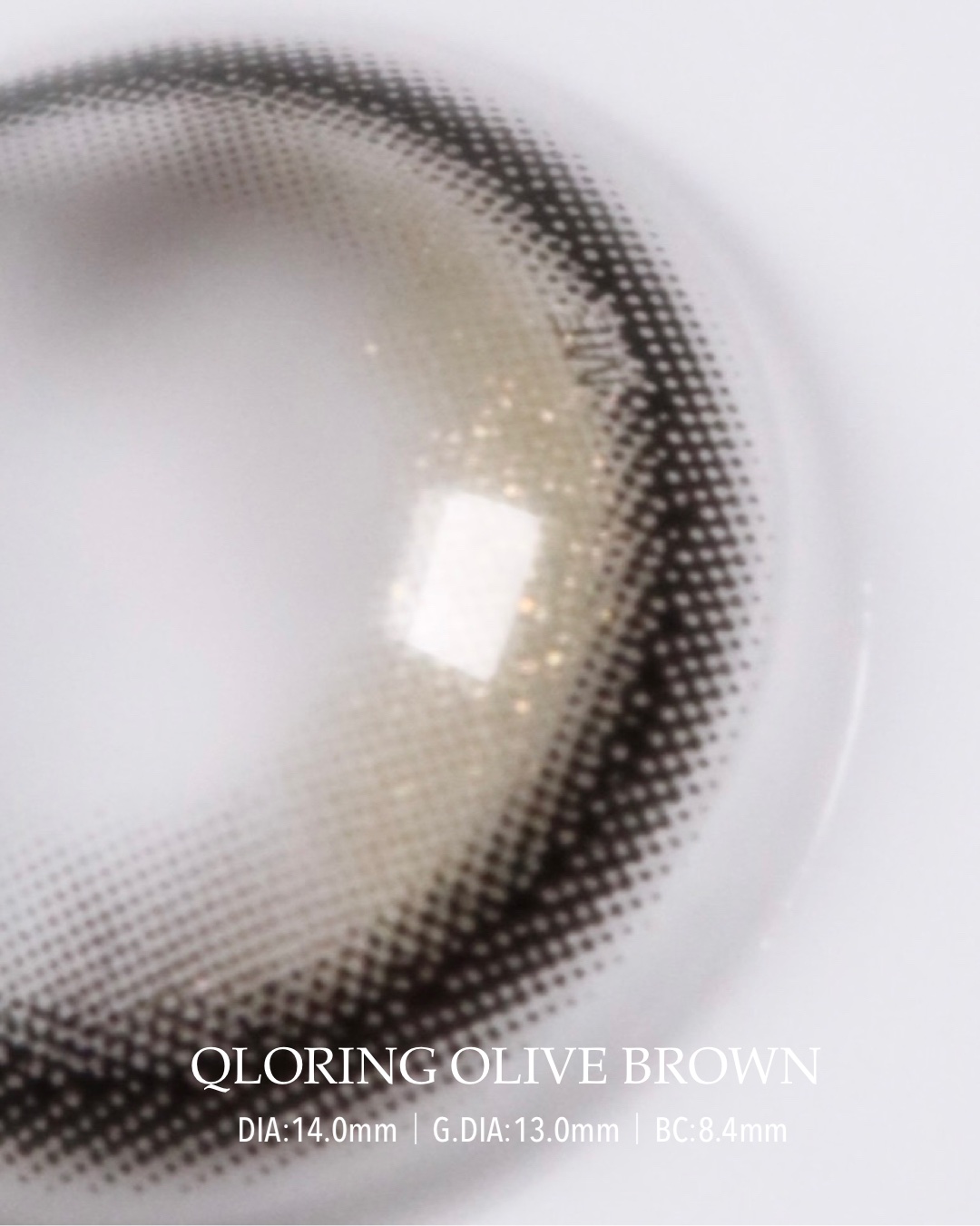 クローリングオリーブブラウン/LENSME/カラーコンタクトレンズを使ったクチコミ（3枚目）