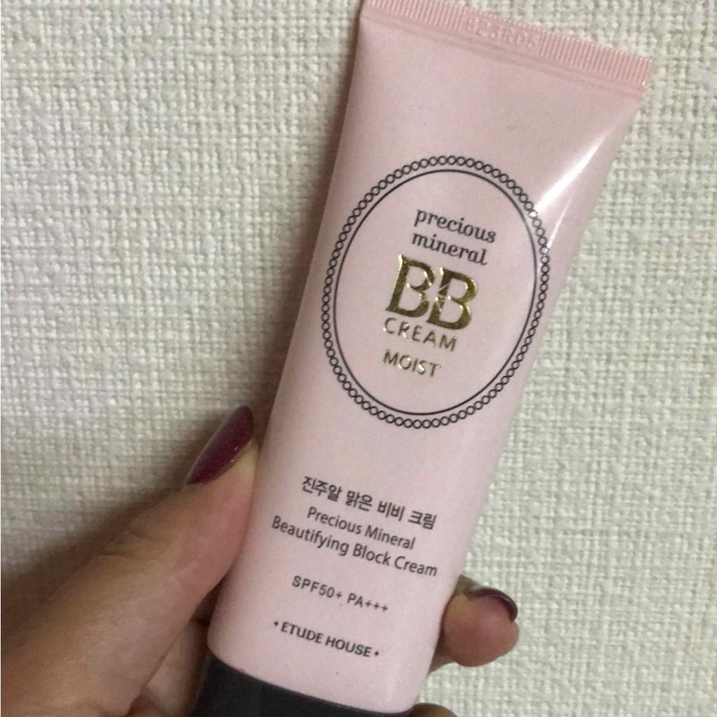 プレシャスミネラル BBクリームモイスト/ETUDE/BBクリームを使ったクチコミ（1枚目）