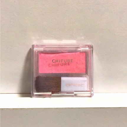 チーク カラー(ブラシ付)/ちふれ/パウダーチークを使ったクチコミ(1枚目)