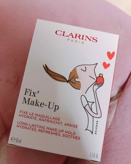 フィックス メイクアップ/CLARINS/ミスト状化粧水を使ったクチコミ(2枚目)